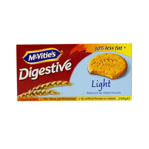 McVitie's Digestive Wheat Biscuits Light 250g