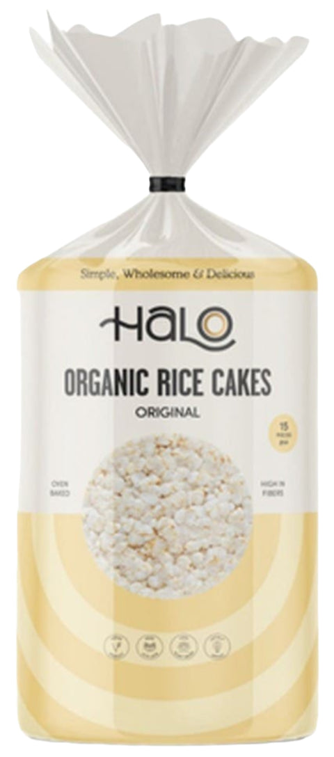 Halo Organic Rice Cake Original 15Pc