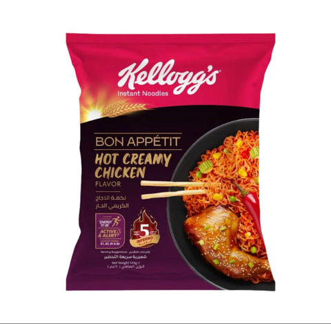 Kelloggs Instant Noodles Hot Creamy Chicken 140g