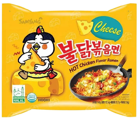 Samyang Hot Chicken Ramen Cheese Noodles 140g