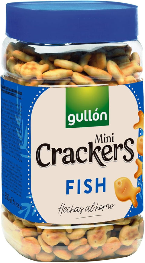 Gullon Mini Fish Cracker Biscuits 350g