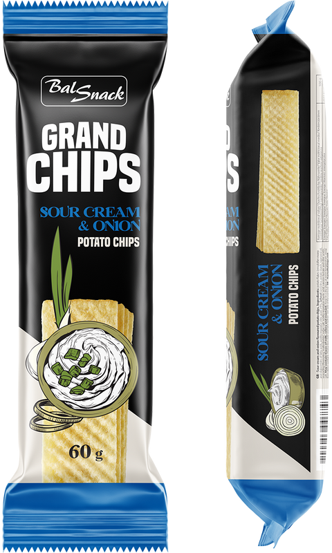 Grand Chips Sour Cream & Onion 60g