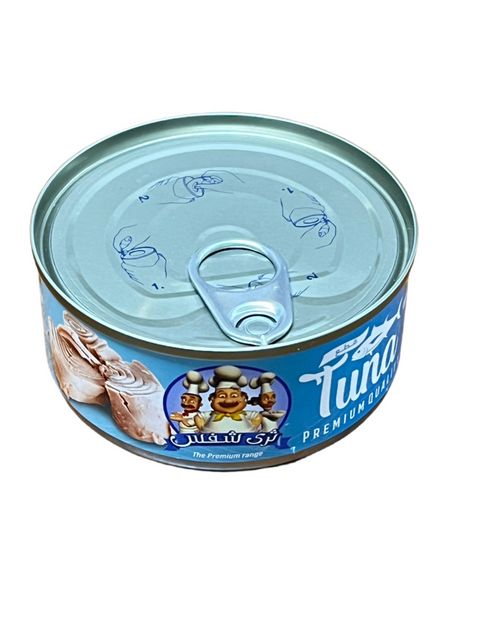 Three Chefs Tuna Chunks  in Vegetable oil & Brine 140g