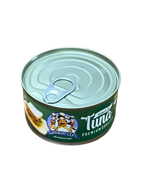 Three Chefs Tuna Shredded in Vegetable oil & Brine 140g