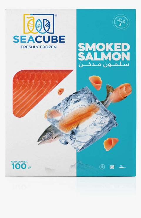 Sea Cube Smoked Salmon 100g