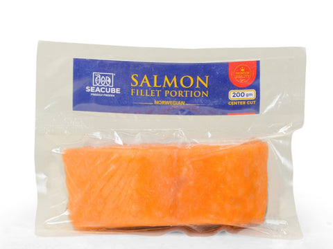 Sea Cube Salmon Fillet Portion 200g