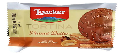 Loacker Tortina Peanut Butter 21g