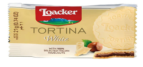 Loacker Tortina White 21g