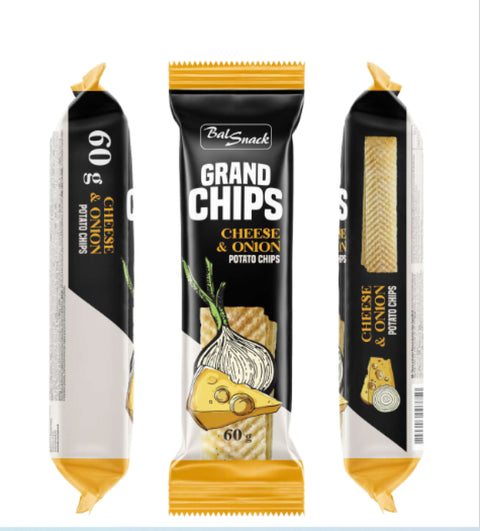Grand Chips Cheese & Onion 60g