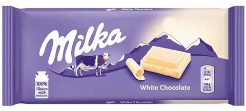 Milka White Chocolate 100g