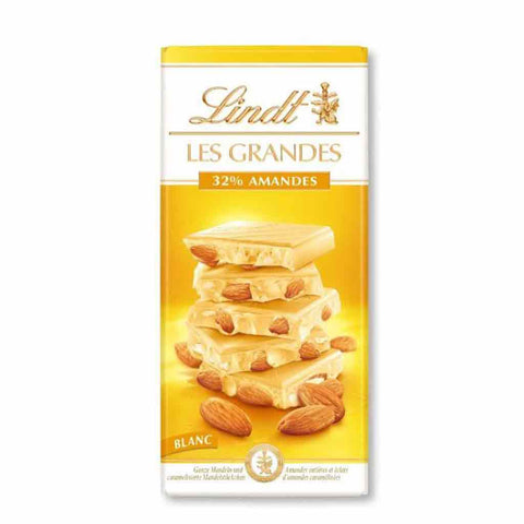 Lindt Les Grandes 32% Noisettes White 150g