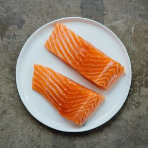 Sea Cube Salmon Steak 500g
