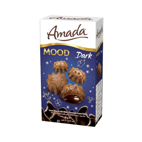 Amada Biscuits Dark Chocolate 40g