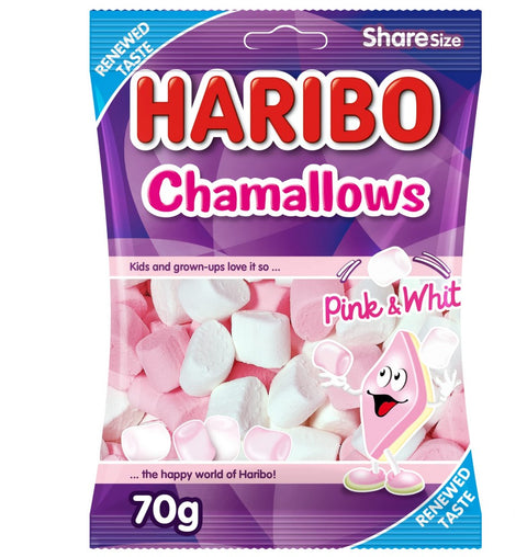 Haribo Chamallows Pink & White 70g