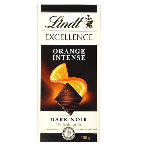 Lindt Excellence Orange Intense 100g