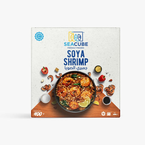 Sea Cube Soy Sauce Shrimps Large 400g