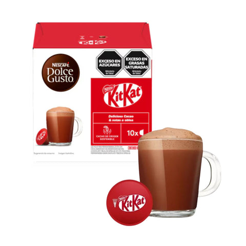Dolce Gusto KitKat Hot Chocolate Pods Compatible 16 Drinks