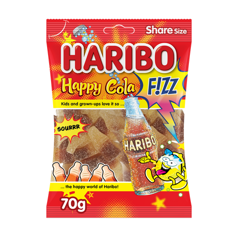 Haribo Happy cola fizz 70g