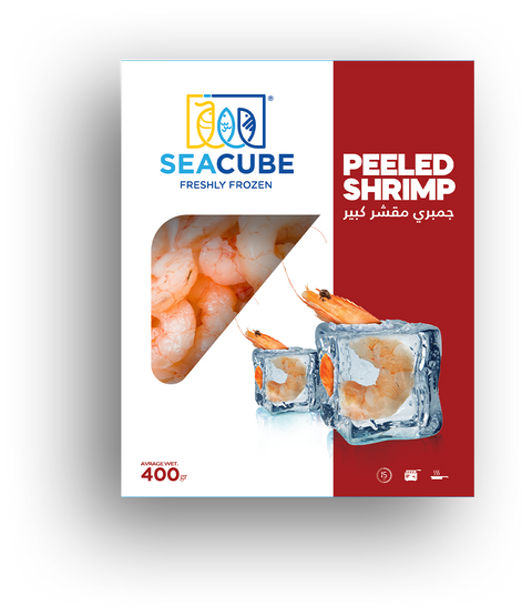 Sea Cube Large Shrimps 400g