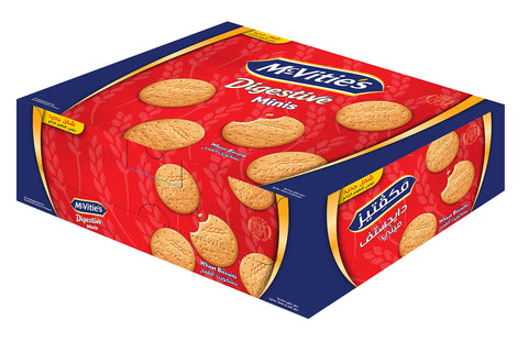 McVitie's Digestive Wheat Biscuits Mini 12 packs 60g each