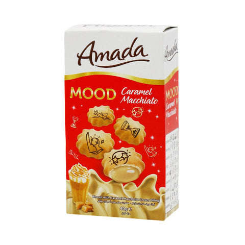 Amada Caramel Filled Biscuits 40g