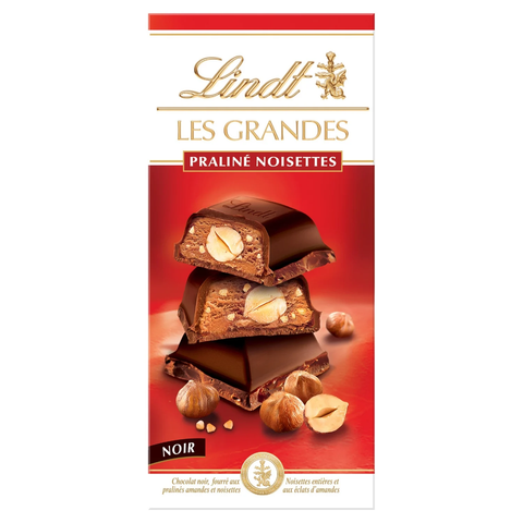 Lindt Le Grand Praline Noisettes Milk Chocolate with Almonds 150g