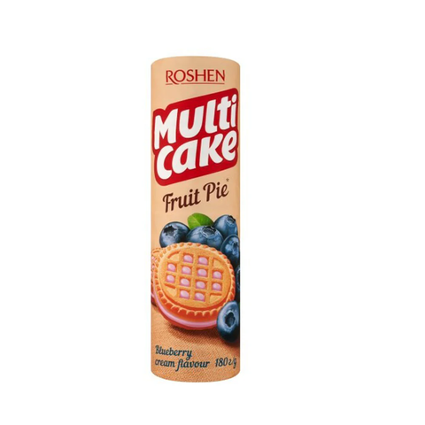 Roshen - Multi Cake - Blueberry Cream Flavour 180g