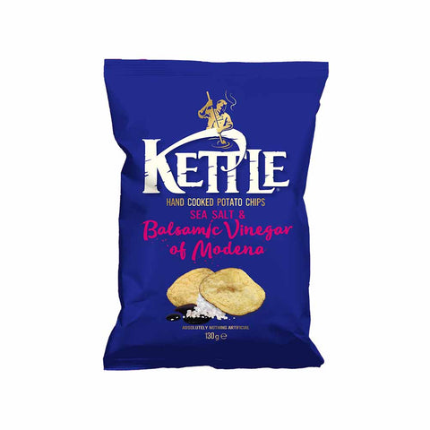Kettle Chips Sea Salt & Crushed Black Pepper 130g