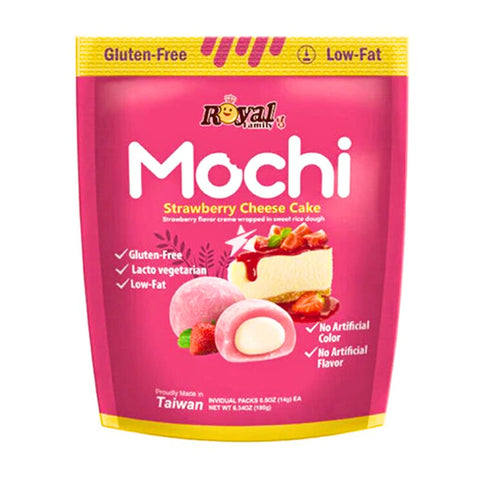 Royal Family Mochi Strawberry Cheesecake 120g