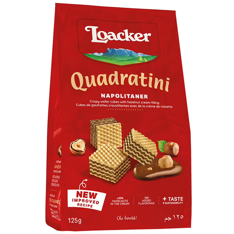 Loacker Quadratini Napolitaner 125g