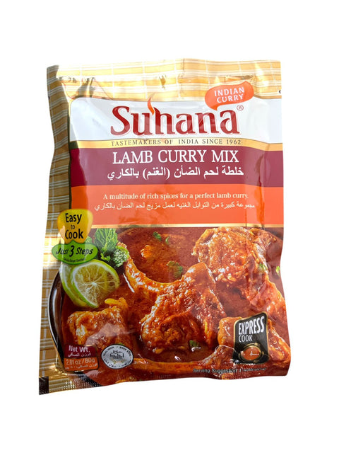 Suhana Lamb Curry Mix 80g