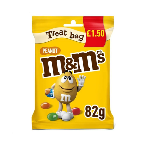 M&M's Peanut Treat Bag 82g