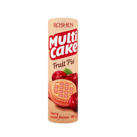 Roshen - Multi Cake - Cherry Cream Flavour 180g