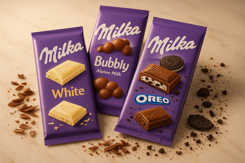 Milka Chocolate Trio Bundle